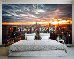 3D Wallpaper NYC Nightscape SKU# WAL0196