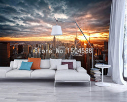 3D Wallpaper NYC Nightscape SKU# WAL0196