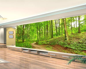 3D Wallpaper Mystic Forest Path SKU# WAL0208