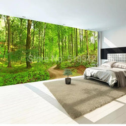 3D Wallpaper Mystic Forest Path SKU# WAL0208