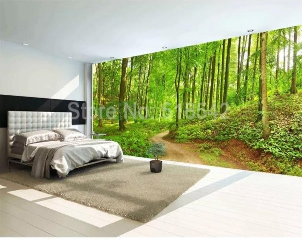 3D Wallpaper Mystic Forest Path SKU# WAL0208