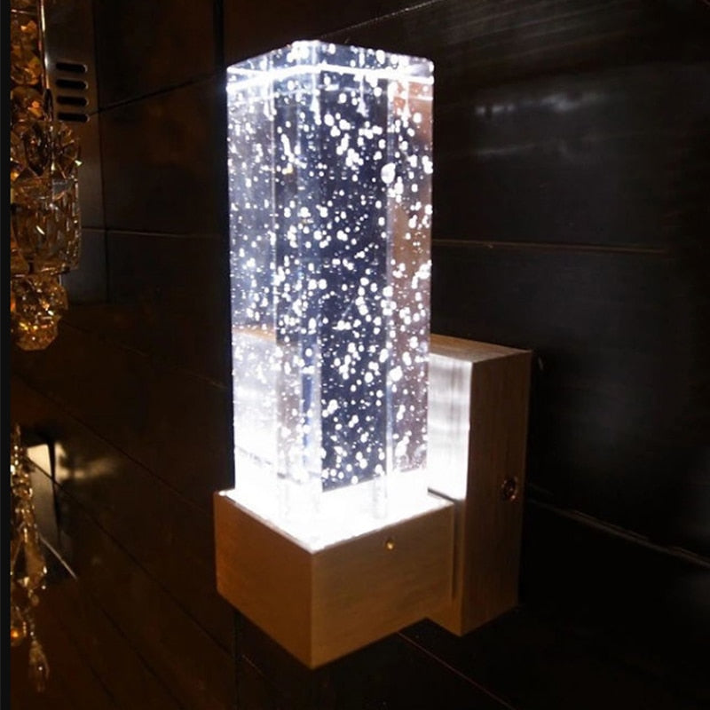 LED Crystal Fantasy Bubble Wall Sconce SKU#LIG0109