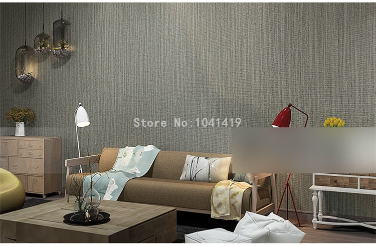 Modern Wallpaper Roll Nylon Linen SKU# WAL0299