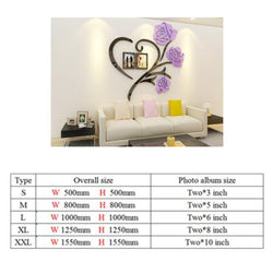 3D Creative Flower Wall Plate Decoration SKU# MOS0051