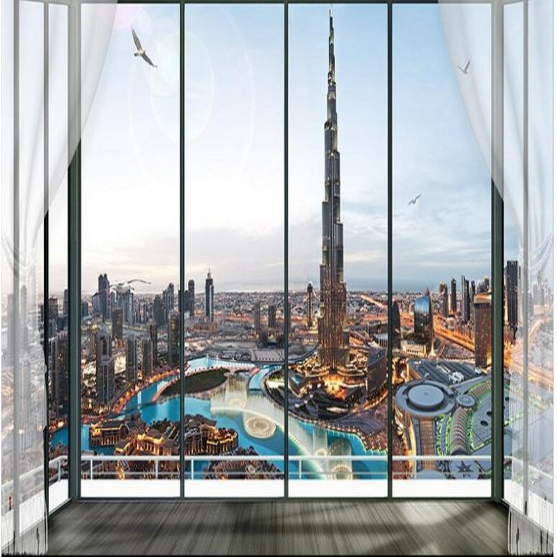 3D Wallpaper City of Dubai SKU# WAL0296