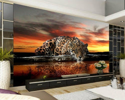 3D Wallpaper Tiger Wall Mural SKU# WAL0195