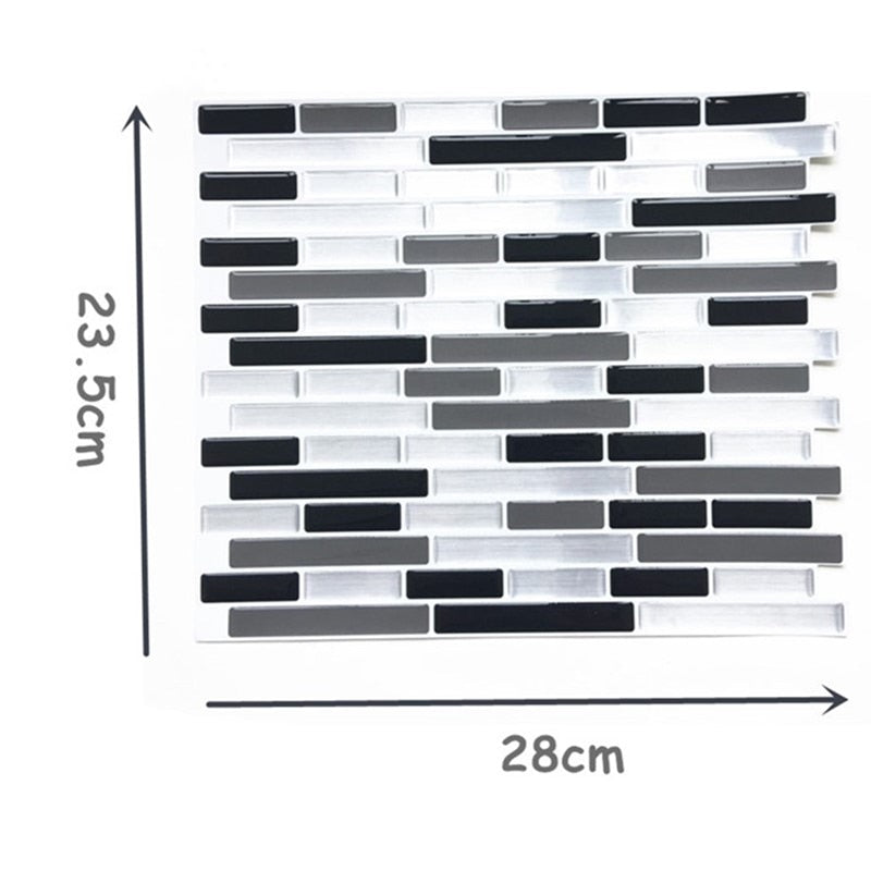 Mosaic Wall & Floor Tiles (Roll) Backsplash Tile SKU# MOS0002