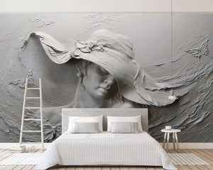 3D Wallpaper Elizabeth of France for Bedroom