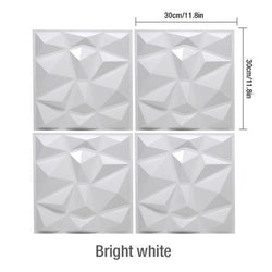 3D Wall Art Geometric Diamond Wall Tiles SKU# MOS0041