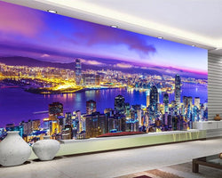 3D Wallpaper Various City of Hong Kong SKU# WAL0327