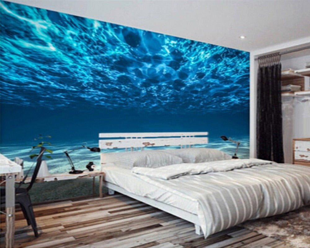 3D Wallpaper Tranquil Deep Sea SKU# WAL0207