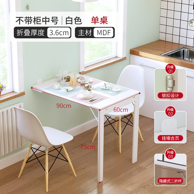 Wall hanging small table foldable table wall hanging table wall hanging wall kitchen table wall against wall narrow table
