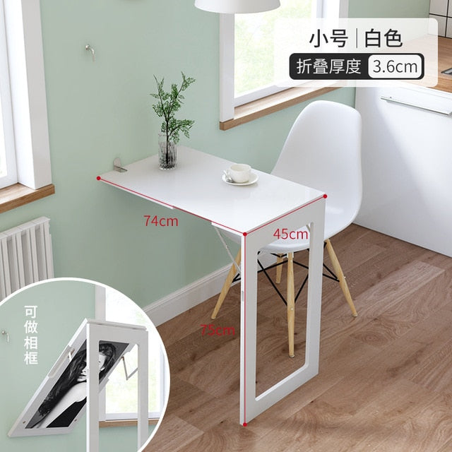 Wall hanging small table foldable table wall hanging table wall hanging wall kitchen table wall against wall narrow table
