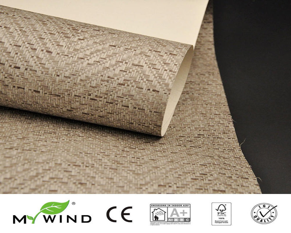 Wallpaper (Roll) Weave Fiber Texture SKU# WAL0281