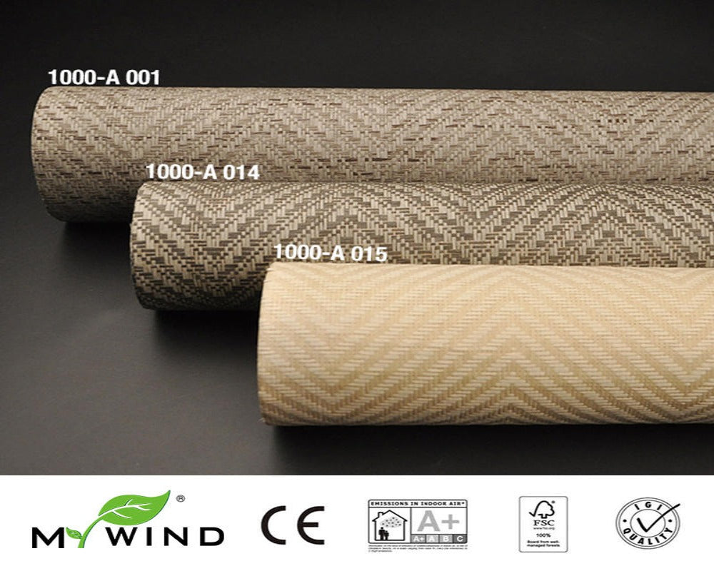 Wallpaper (Roll) Weave Fiber Texture SKU# WAL0281