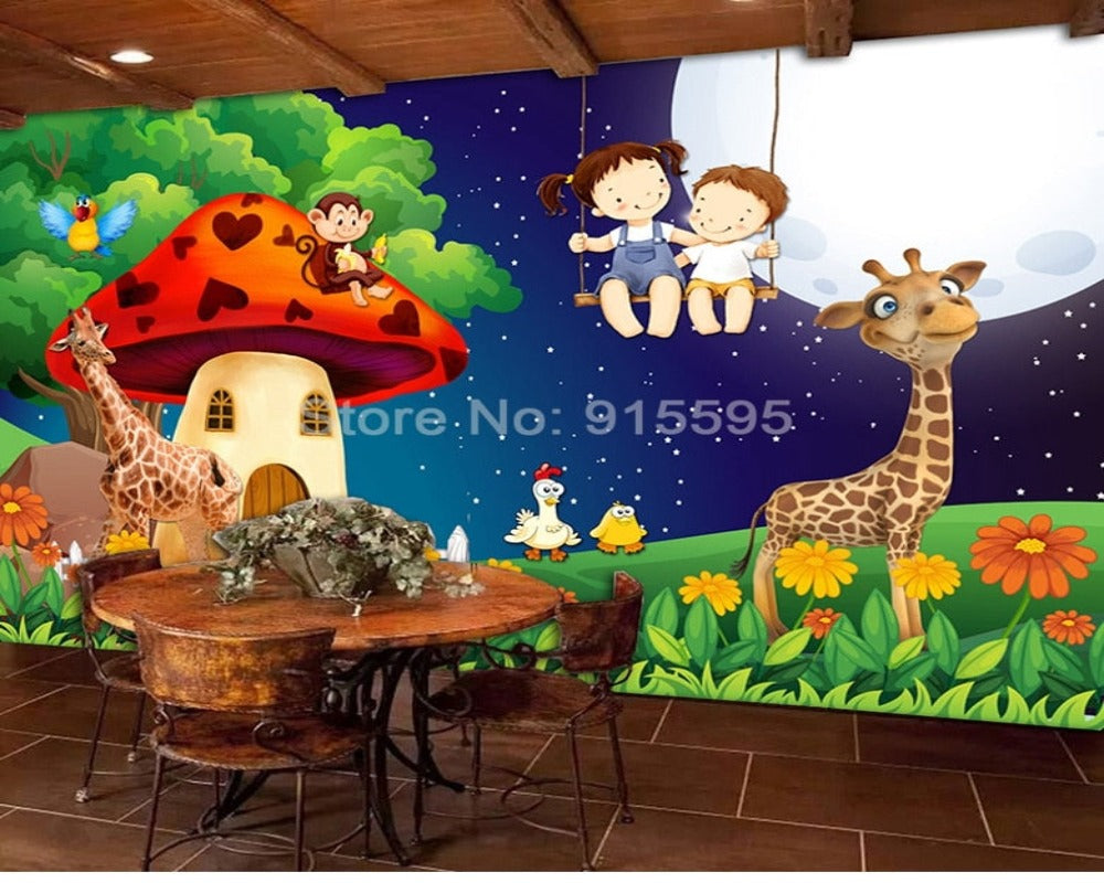 3D Wallpaper For Kids Room Mural SKU# WAL0149