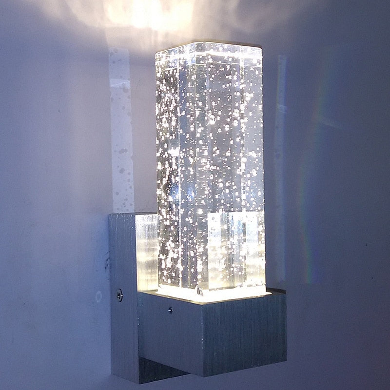 LED Crystal Fantasy Bubble Wall Sconce SKU#LIG0109