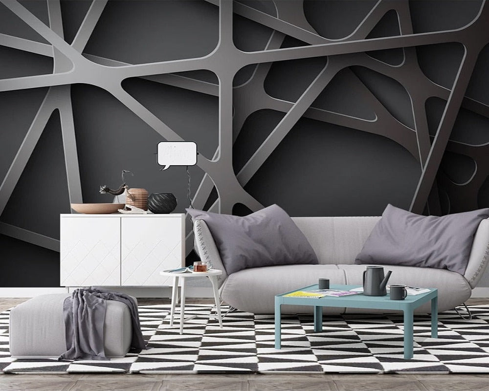 3D Wallpaper Geometric Insights 