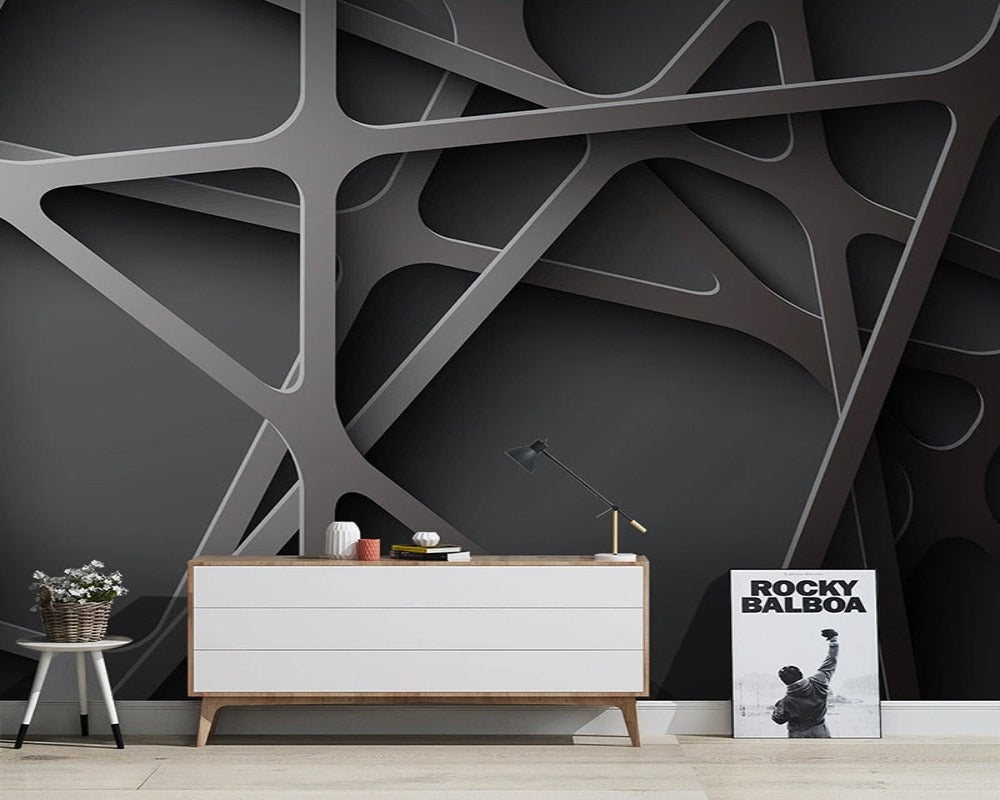 3D Wallpaper Geometric Insights 