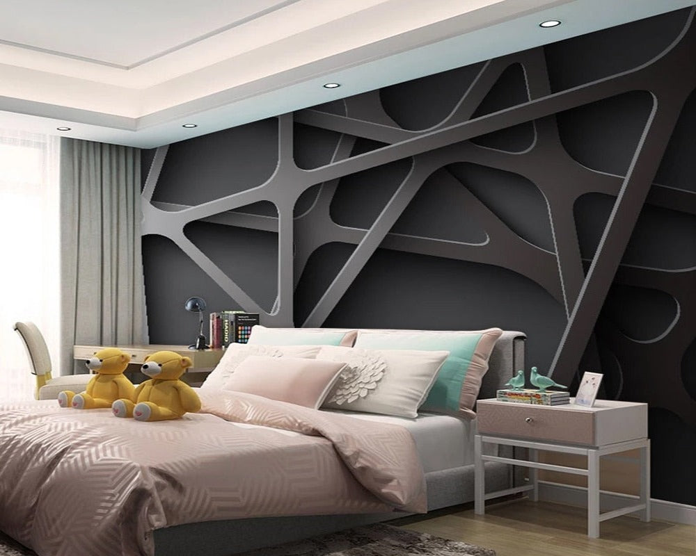 3D Wallpaper Geometric Insights 