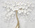 3D Wallpaper Golden White Tree SKU# WAL0266