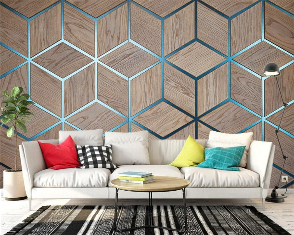 3D Wallpaper Geometric Insights 