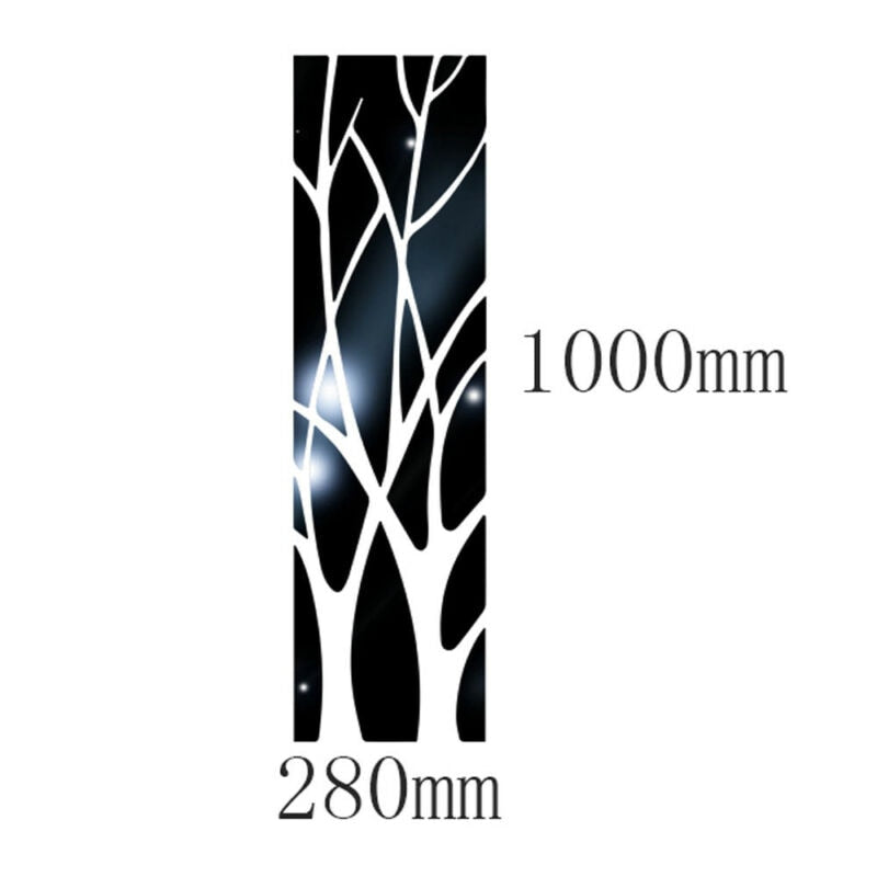 Mirror Tree Wall Plate Self-Adhesive SKU# MOS0009