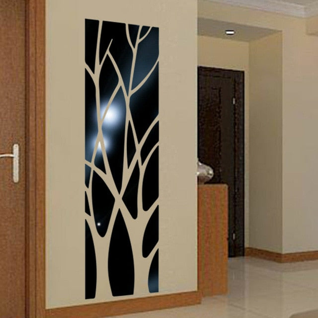 Mirror Tree Wall Plate Self-Adhesive SKU# MOS0009