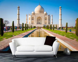 3D Wallpaper India Taj Mahal SKU# WAL0187