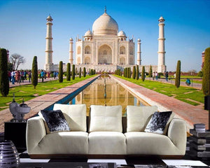 3D Wallpaper India Taj Mahal SKU# WAL0187