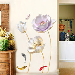 DIY Large Tulip Flower Butterfly Wall Art MOS0042