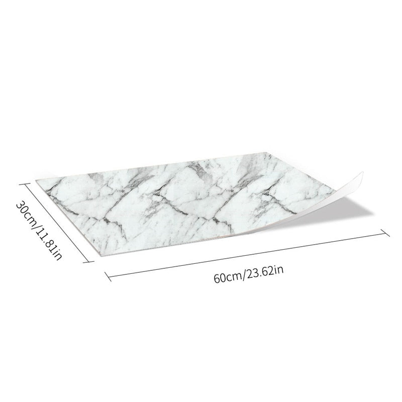 Mosaic Wall & Floor PVC Tile Marble Waterproof SKU# MOS0005