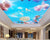 3D Ceiling Paper Blue Skyview Dove for Wall Covering