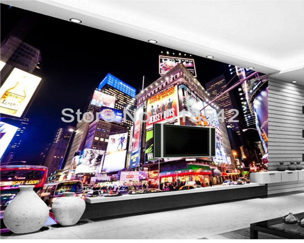 3D Wallpaper NYC Times Square SKU# WAL0225