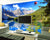 3D Wallpaper Mountain Lakeview SKU# WAL0226