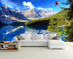 3D Wallpaper Mountain Lakeview SKU# WAL0226