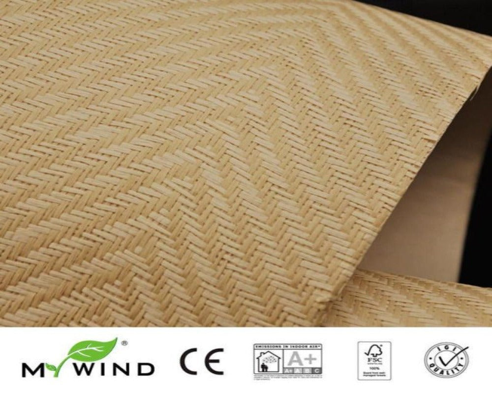 Wallpaper (Roll) Weave Fiber Texture SKU# WAL0281