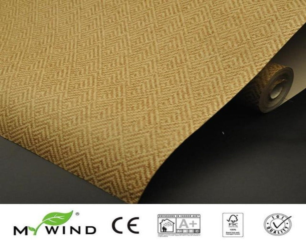 Wallpaper (Roll) Weave Fiber Texture SKU# WAL0281