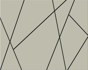 3D Wallpaper Geometric Lines SKU# WAL0258