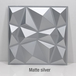 3D Wall Art Geometric Diamond Wall Tiles SKU# MOS0041