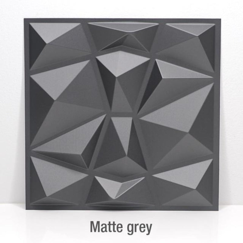 3D Wall Art Geometric Diamond Wall Tiles SKU# MOS0041