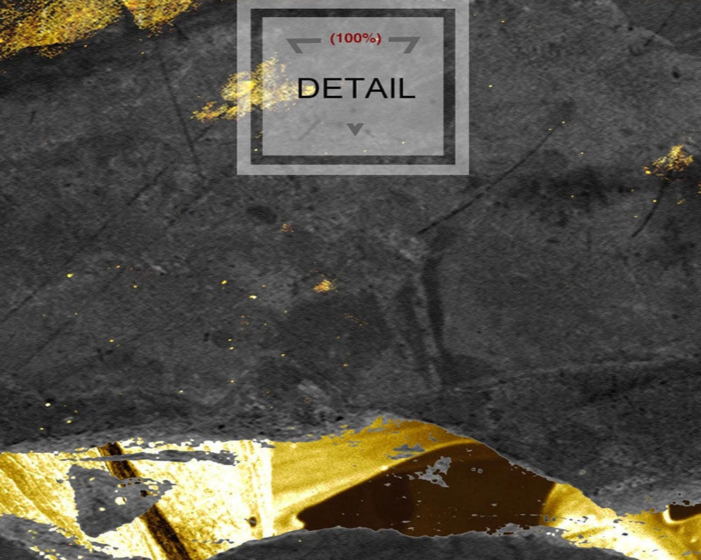 3D Wallpaper Black Golden Marble