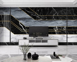 3D Wallpaper Marble Geometric 