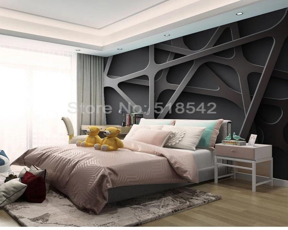 3D Wallpaper Geometric Insights 