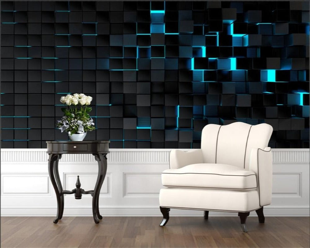 3D Wallpaper Geometric Insights SKU# WAL0342