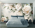 Floral Painting Designer Wallpaper for Bedroom Wallpaper