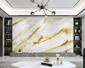 3D Wallpaper Golden Marble SKU# WAL0362