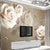Floral 3D Wallpaper for TV Wall