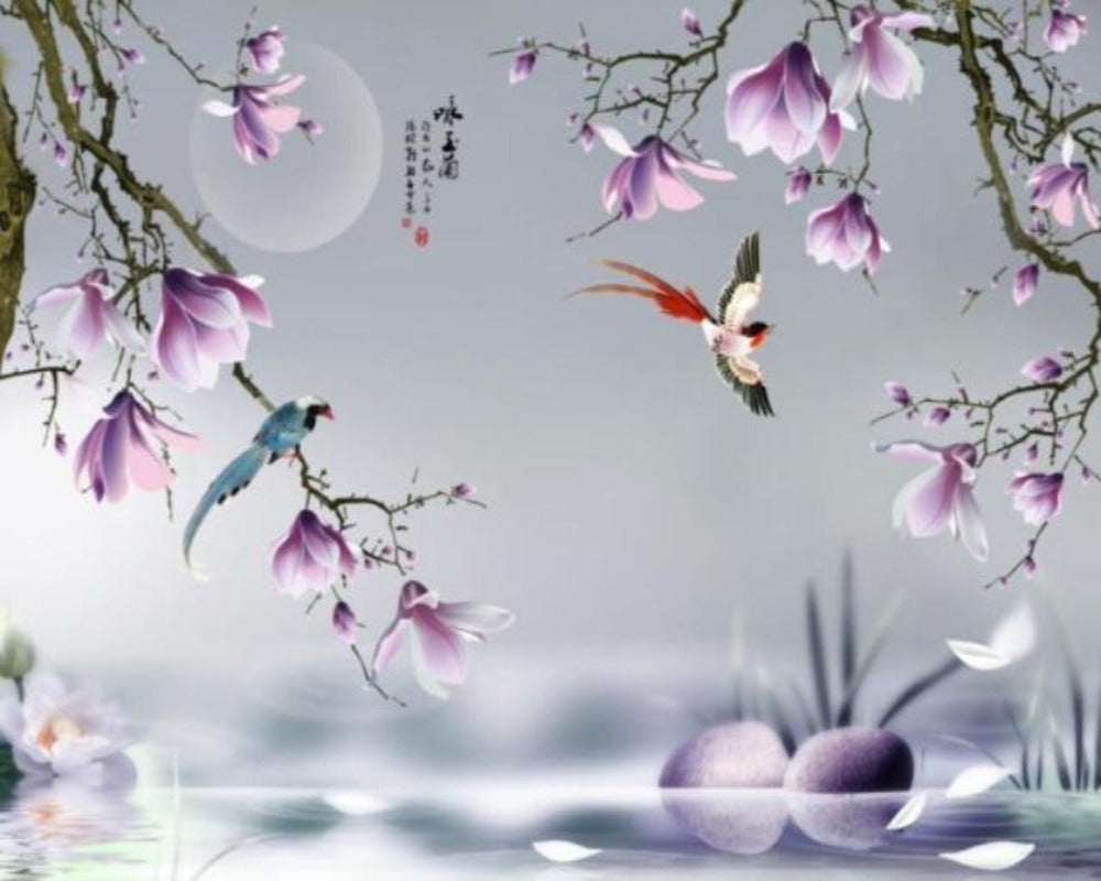 3D Wallpaper Floral Fantasy Series II SKU# WAL0369