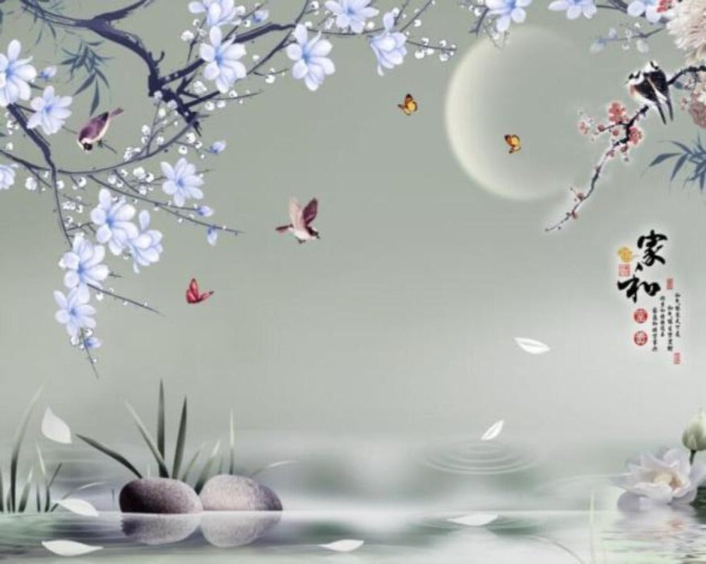 3D Wallpaper Floral Fantasy Series II SKU# WAL0369